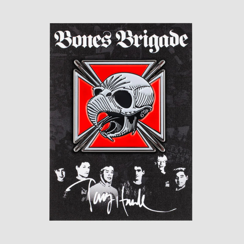 POWELL PERALTA BONES BRIGADE SERIES 15 TONY HAWK LAPEL PIN