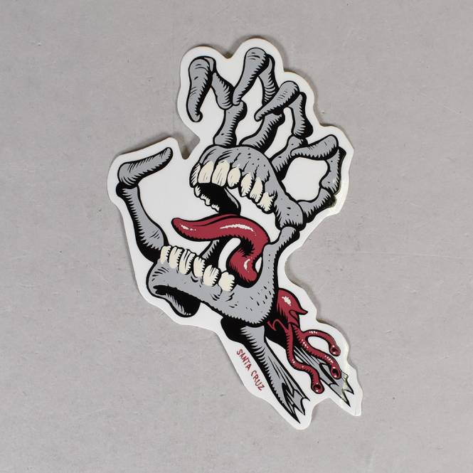 Santa Cruz Bone hand sticker