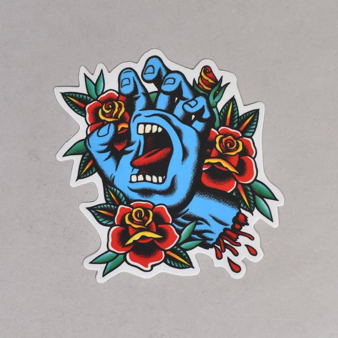 Santa Cruz Screaming Flash sticker