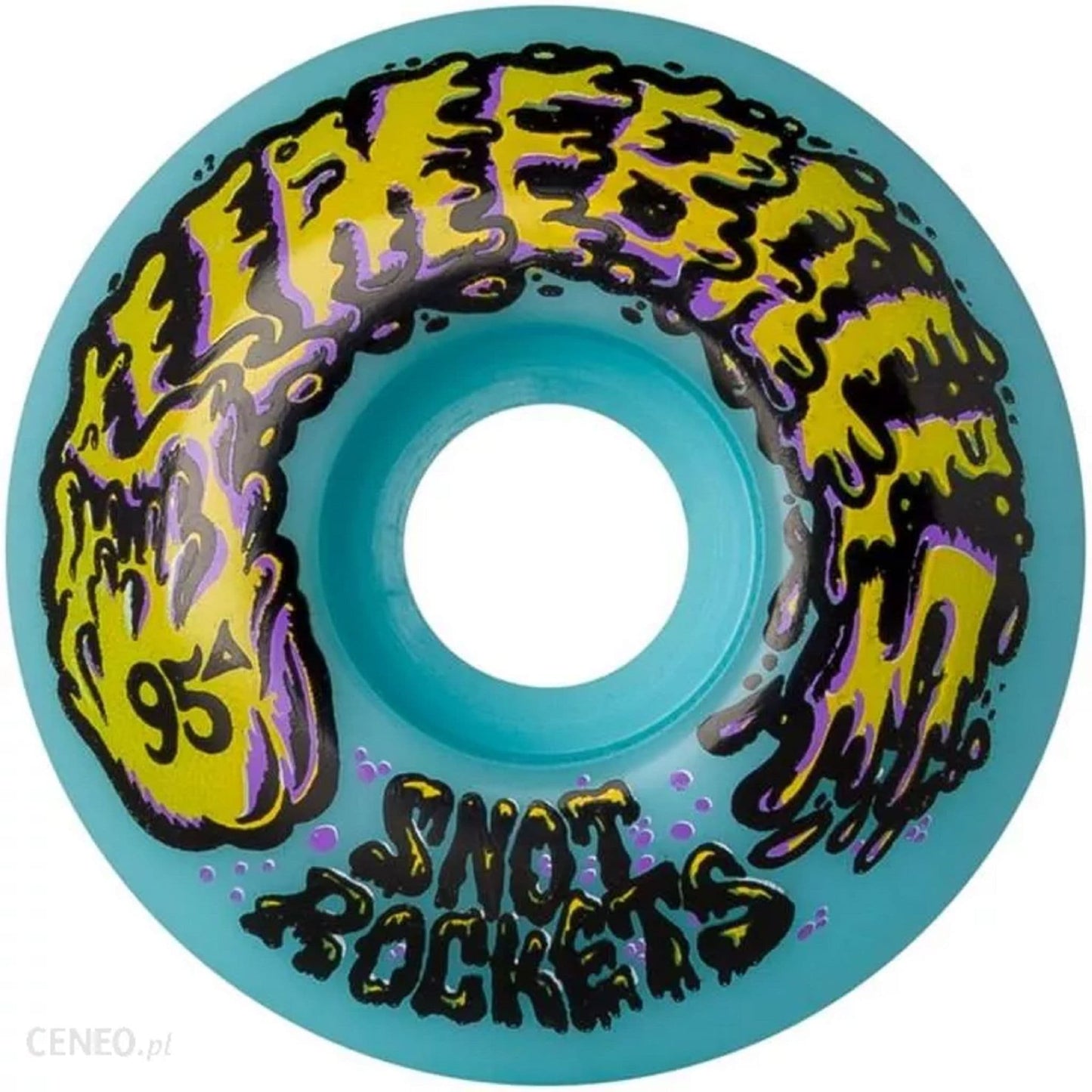 Slime Balls Snot Rocket pastel blue 95a 53mm wheels