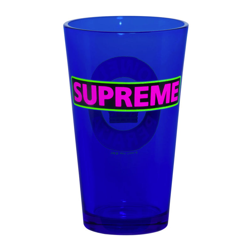 Powell Peralta Pint glass Supreme blacklight