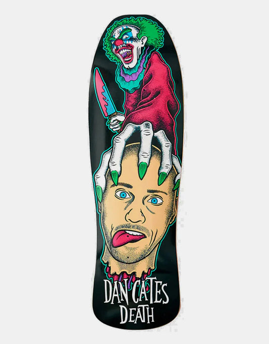 Death Cates Killer Clown II 9.375" shaped deck