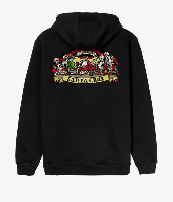 Santa Cruz Guzman Scroll front hoodie black small