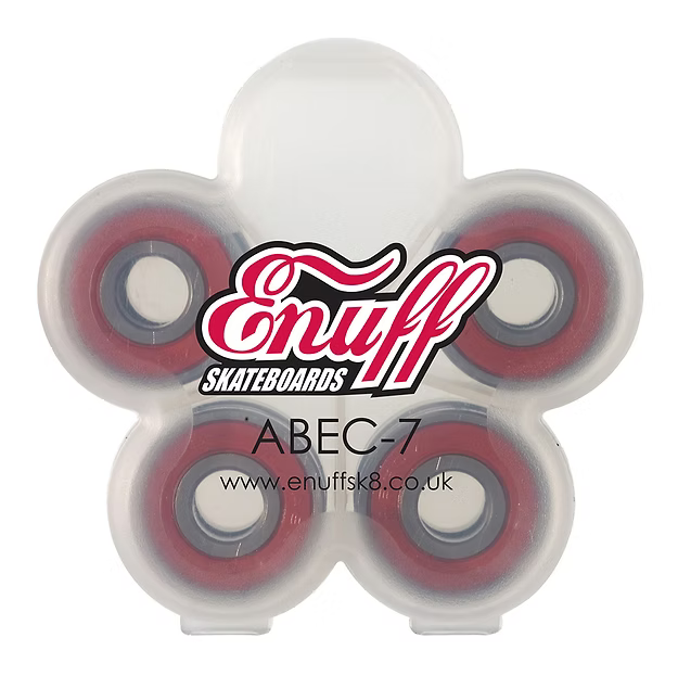 Enuff Abec-7 Bearings Red