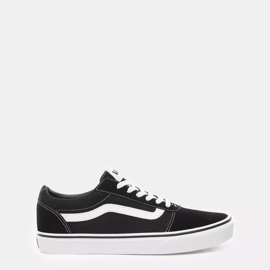 Vans Ward trainers suede/canvas black/white UK 9