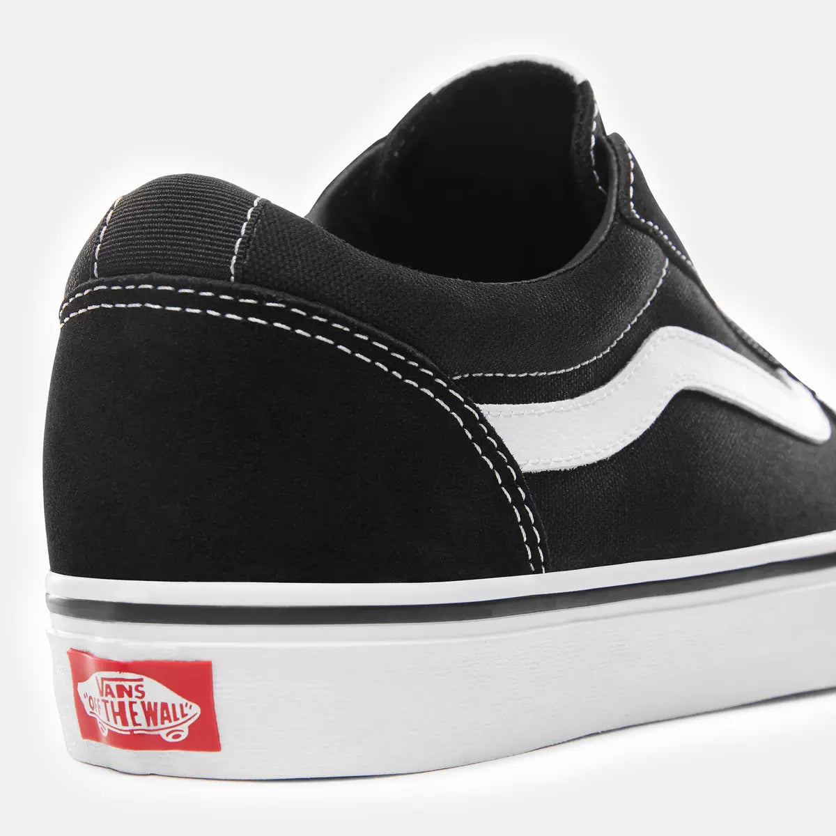 Vans Ward trainers suede/canvas black/white UK 9