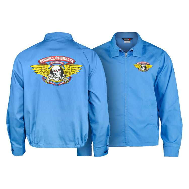 Powell Peralta Winged Ripper Jacket Postal Blue XLARGE