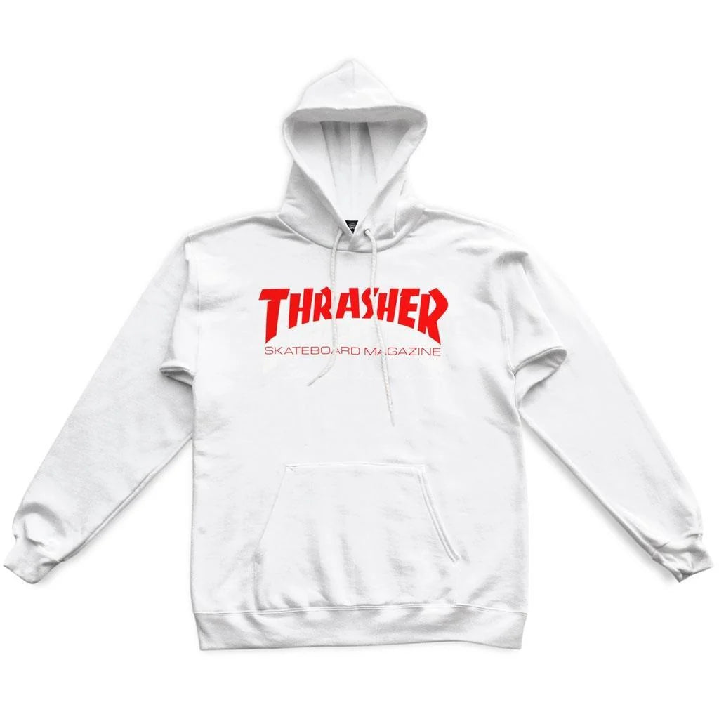 Thrasher hoodie white medium, large or X large