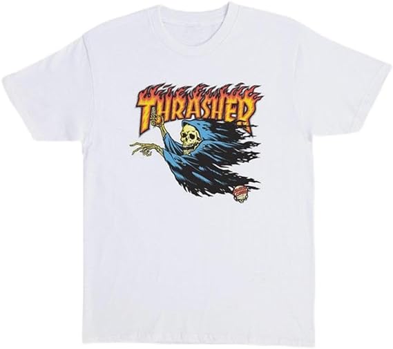 Thrasher x Santa Cruz O'Brien reaper t-shirt white Large or X Large