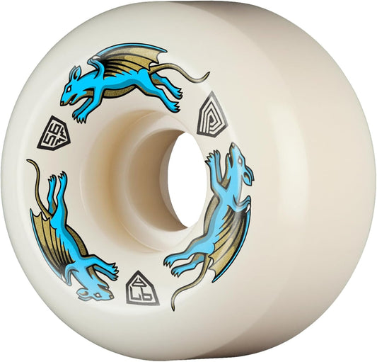 Powell Peralta Nano Rat Dragon Formula Skateboard Wheels 97A, AV6, 56mm x 36mm