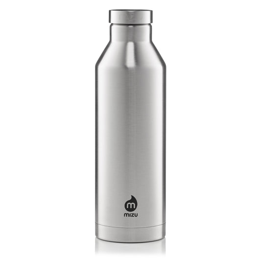 Mizu V8 water bottle black or stainless
