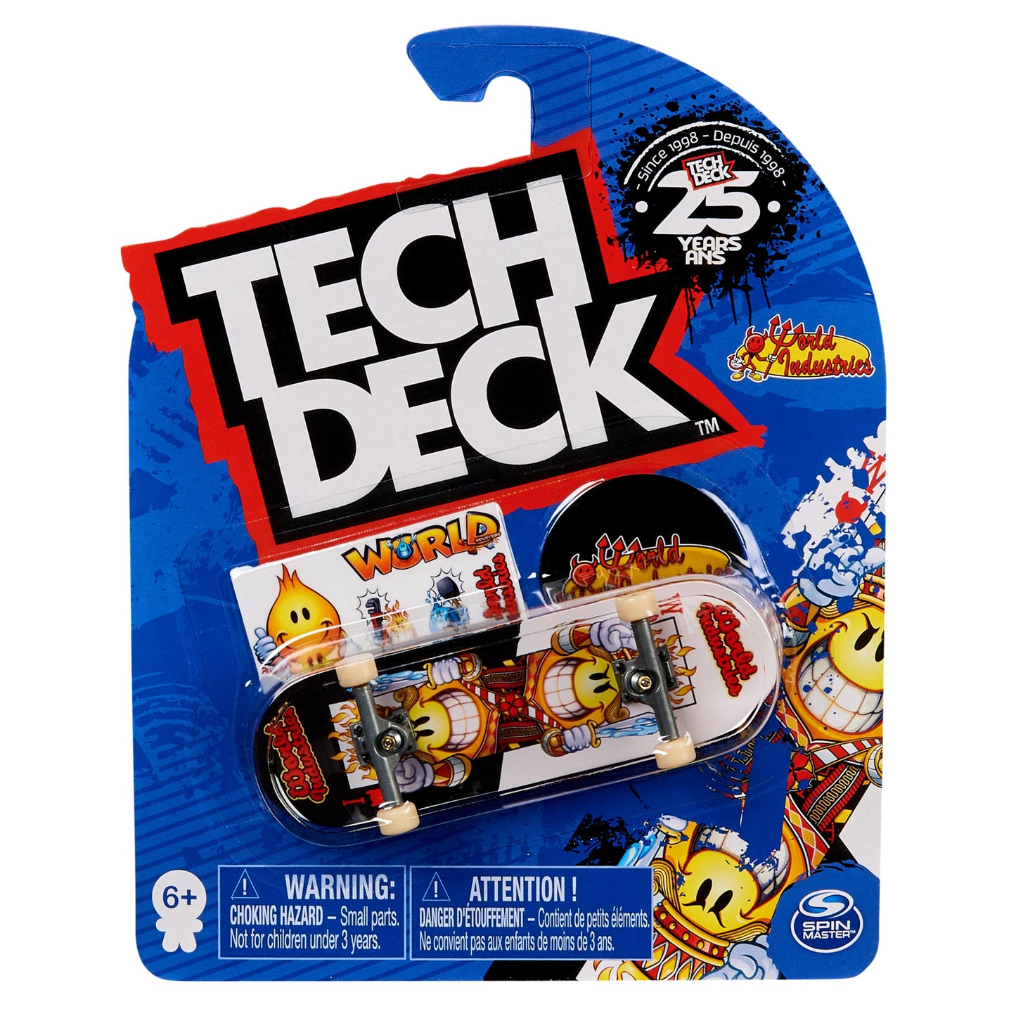 Tech deck World Industries, Primitive, Toy Machine, Blind, April, Real, Disorder
