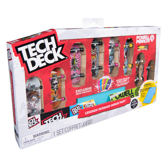 Tech Deck Legends Sk8shop Bonus Pack powell 8 pack new
