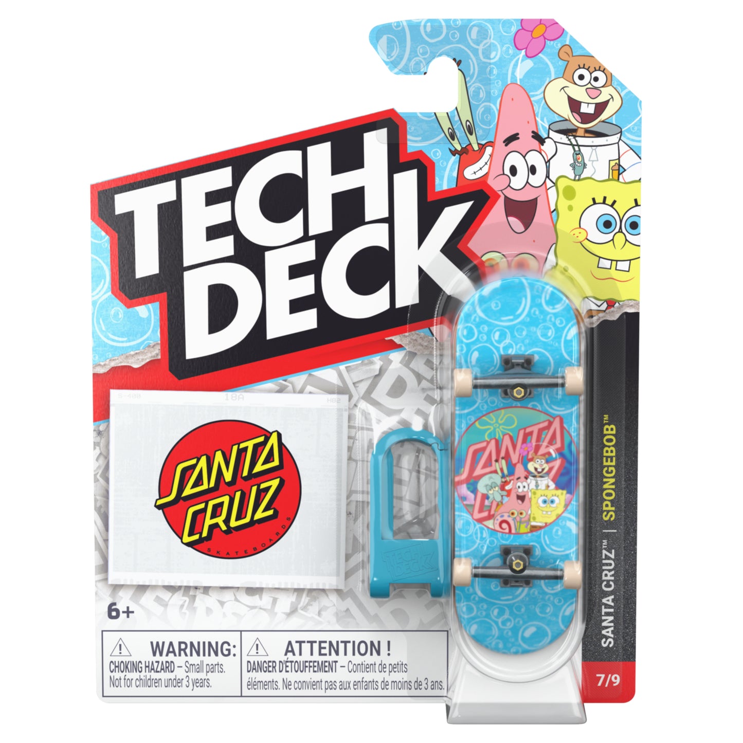 Tech Deck 96mm Fingerboard Entertainment (M04) Simpsons, Sponge Bob, Peanuts, Demon Slayer