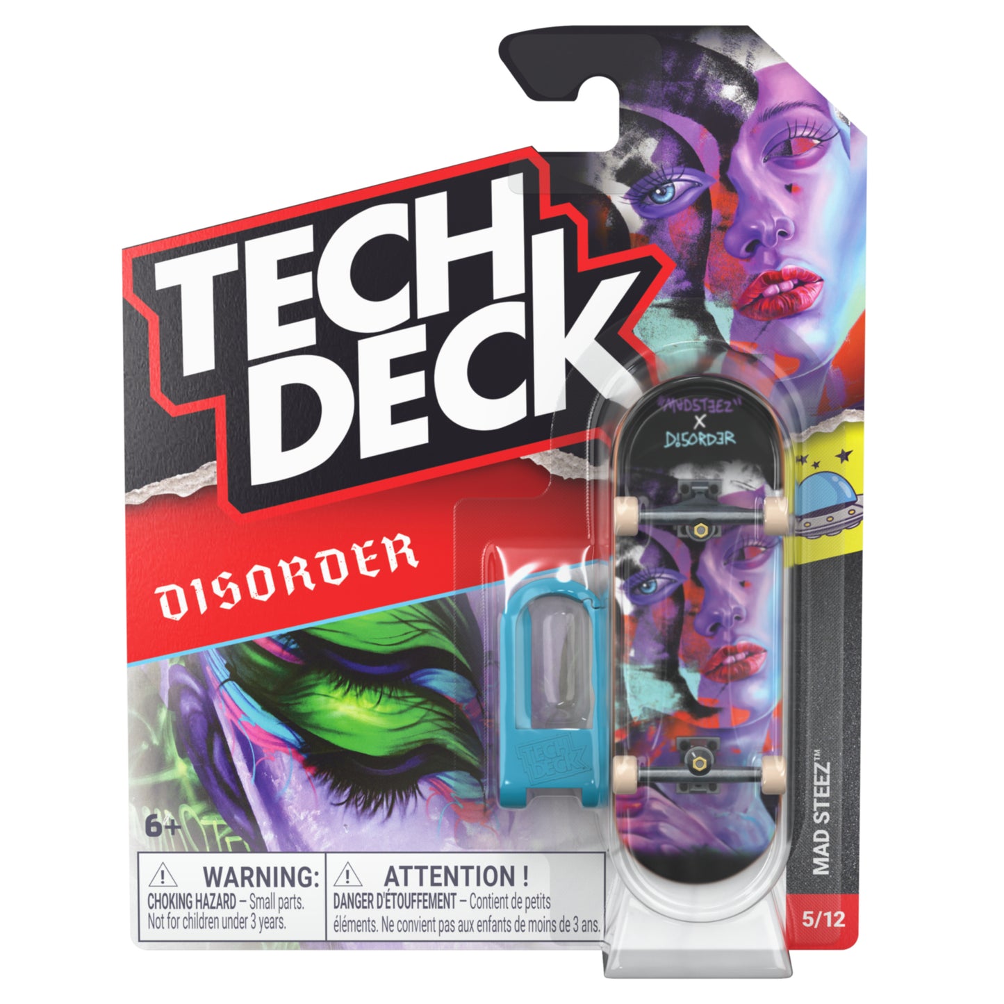 Tech Deck 96mm Fingerboard (M61) Zero, Primitive, Disorder, Anti Hero, Stereo, Plan B