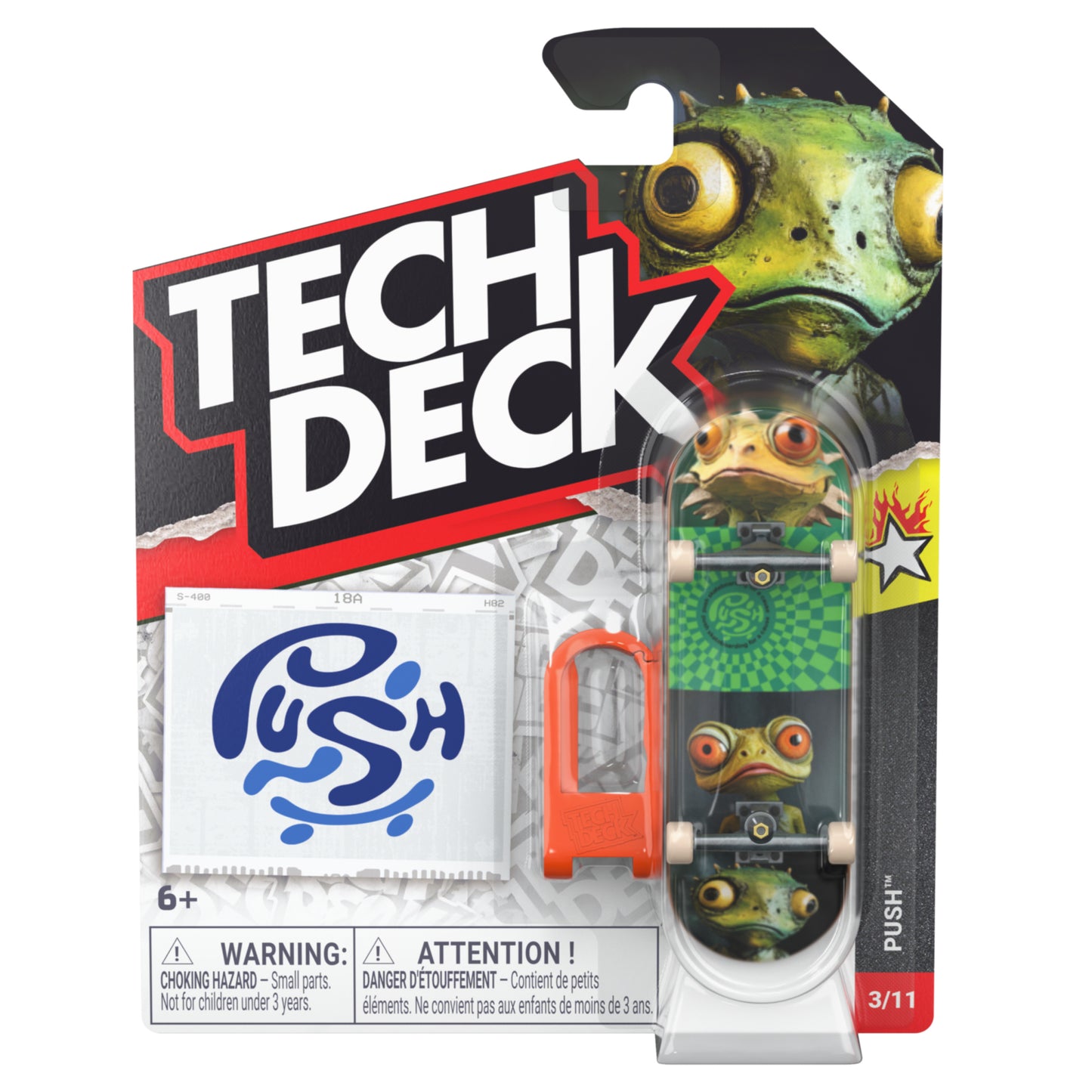 Tech Deck 96mm Fingerboard (M62) Santa Cruz, Krooked, Plan B, DGK, Opera, April, Primitive