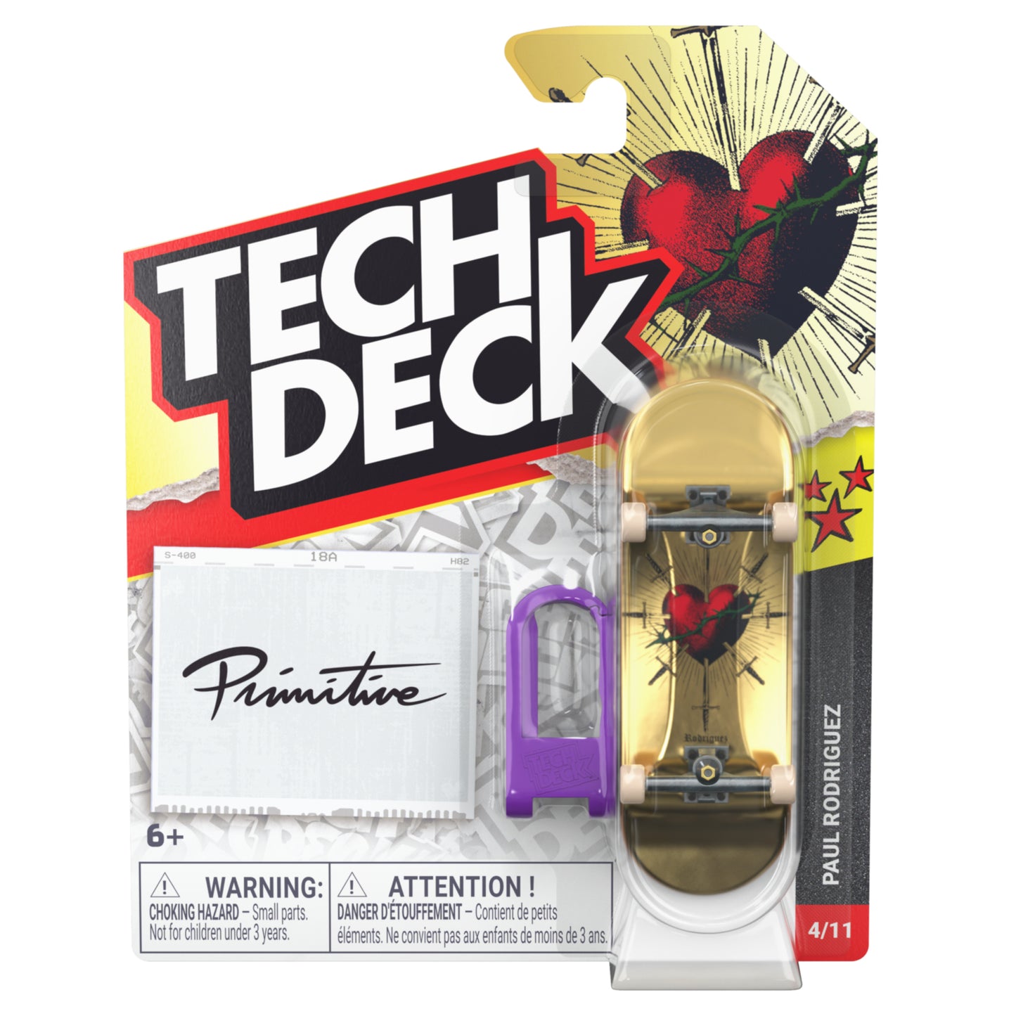 Tech Deck 96mm Fingerboard (M62) Santa Cruz, Krooked, Plan B, DGK, Opera, April, Primitive
