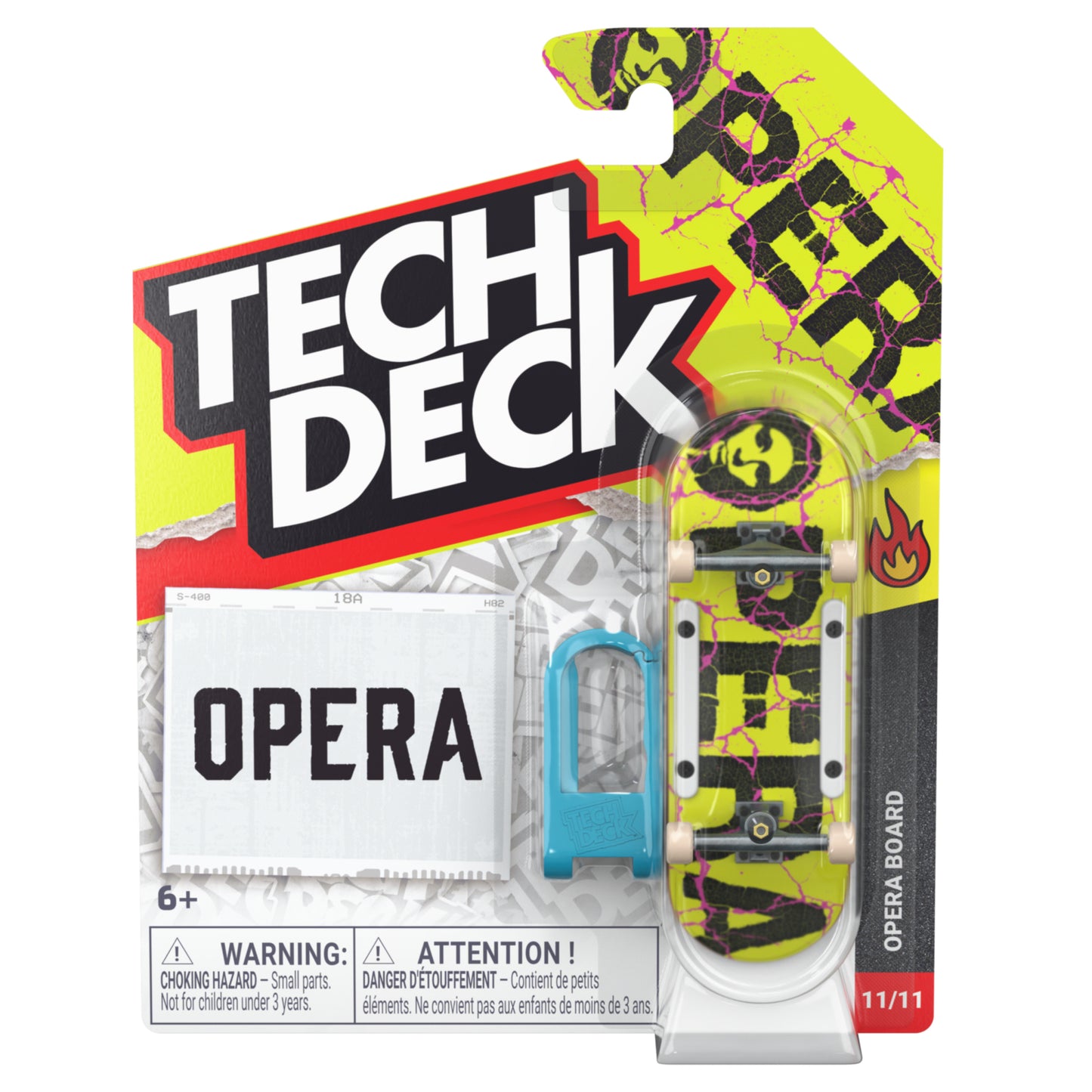 Tech Deck 96mm Fingerboard (M62) Santa Cruz, Krooked, Plan B, DGK, Opera, April, Primitive