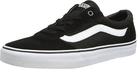 Vans Milton suede canvas black/white size UK 8 or UK 9