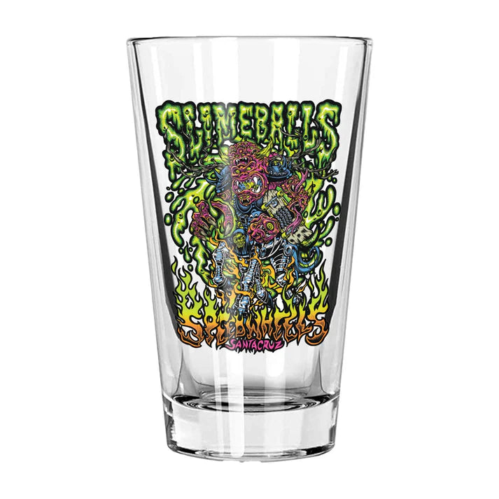 Slime Balls OG Dirty Donny pint glass