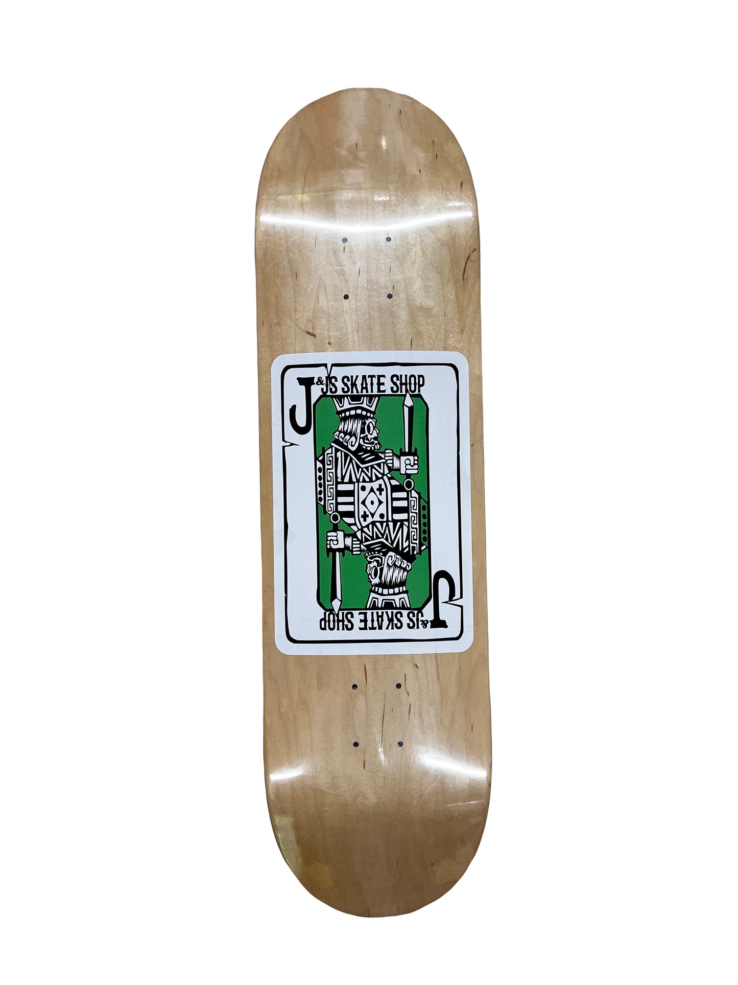 J and J's skate shop Card deck 8.5" FREE Grip tape and Hardware