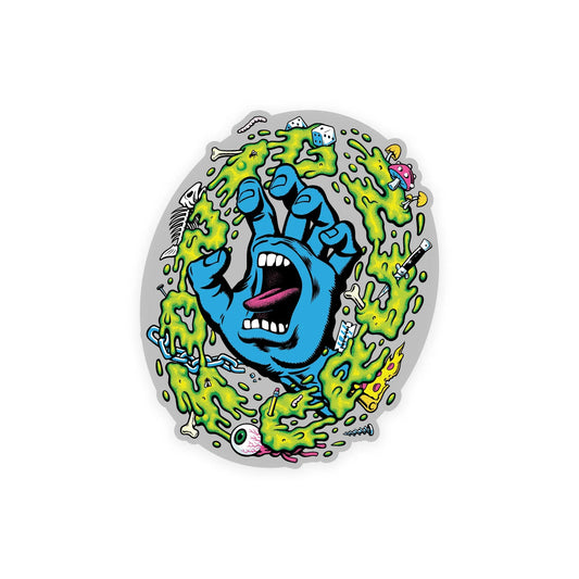 Santa Cruz Slime Scream 4.5" Sticker