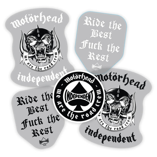 Independent Motörhead Assorted Sticker 5 Pack