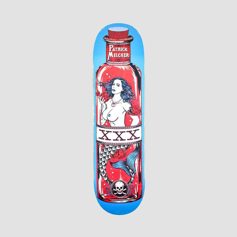 Death Melcher Mermaid deck blue 8.25"