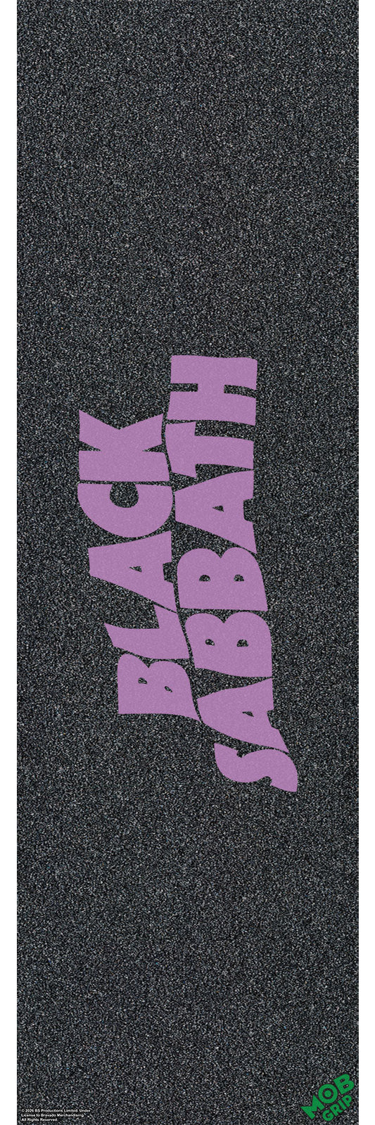 10" Black Sabbath Master Of Reality Mob Skateboard Griptape