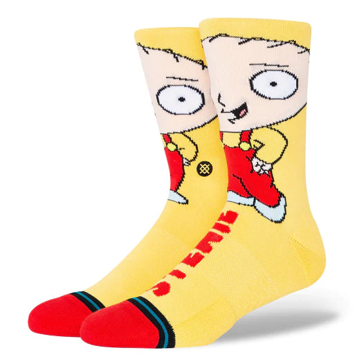 Stance Stewie Family Guy socks large