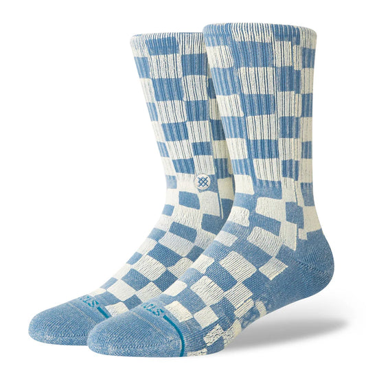 Stance Cruzer crew blue/steel socks large