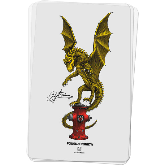 Powell Peralta Andy Anderson Hydrant Dragon Sticker