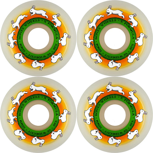 Bones X-Formula Runny Bunny 54 mm 99A V6 Widecut Wheels