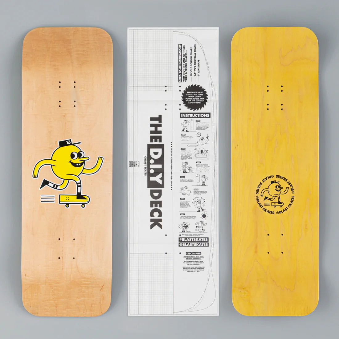 Blast skateboards DIY deck