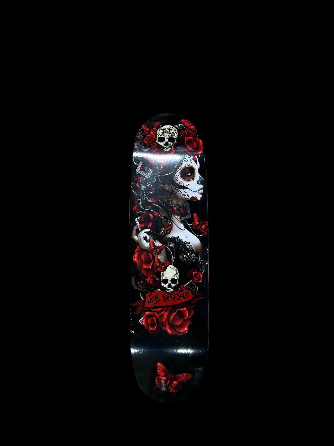 JANDJSSKATESHOP DECK  FREE SHOP HARDWARE AND SKATE TOOL WITH THIS SHOP DECK