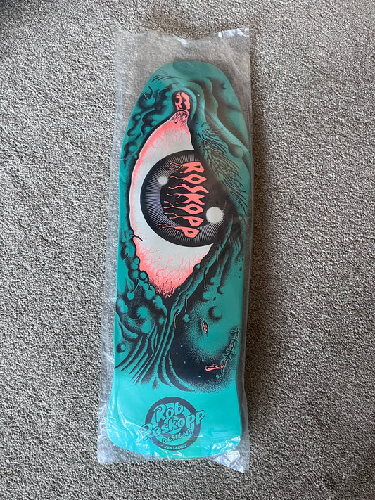 Santa Cruz Reissue Roskopp Eye teal 10.12"
