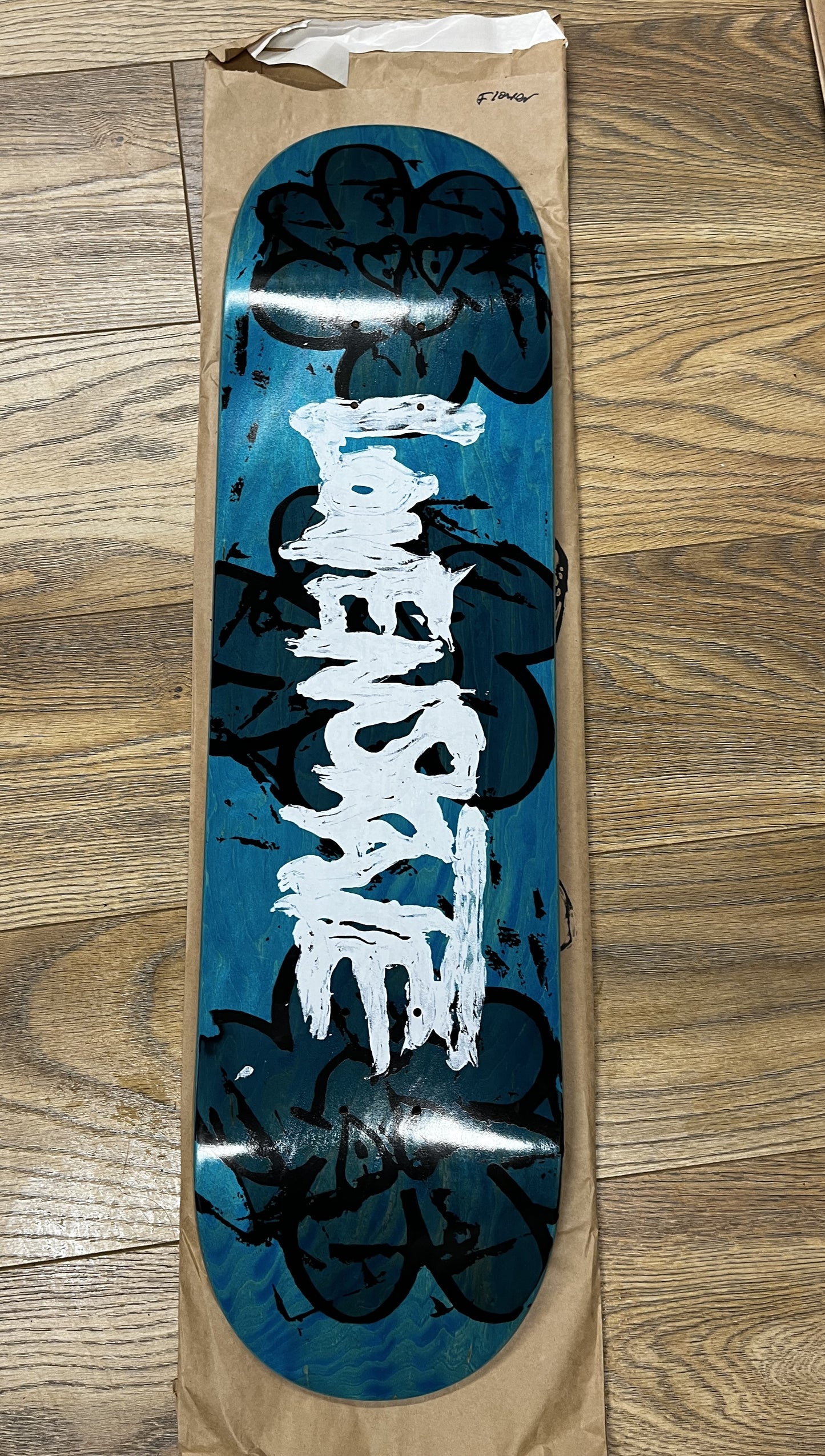 Lovenskate LNS Flower logo deck by Mikey Patrick 8.38" FREE Grip tape and Hardware