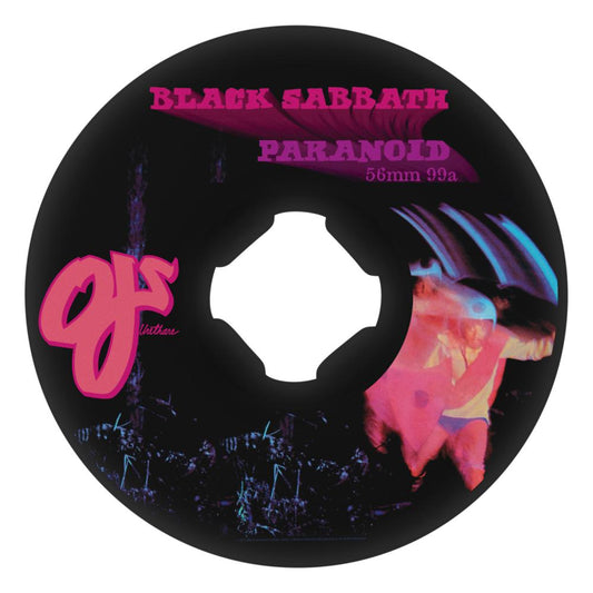 OJ Wheels Black Sabbath 56 mm 99a black