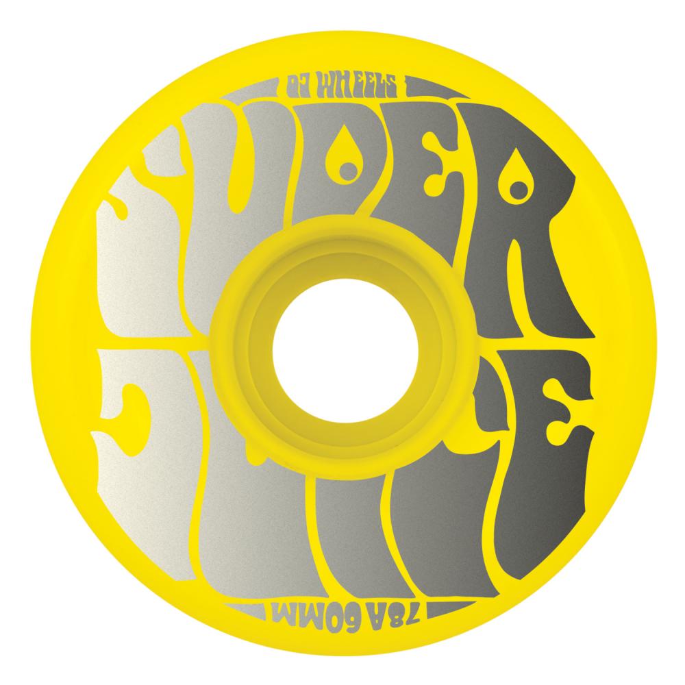 OJ wheels Super Juice neon yellow 78a 60mm