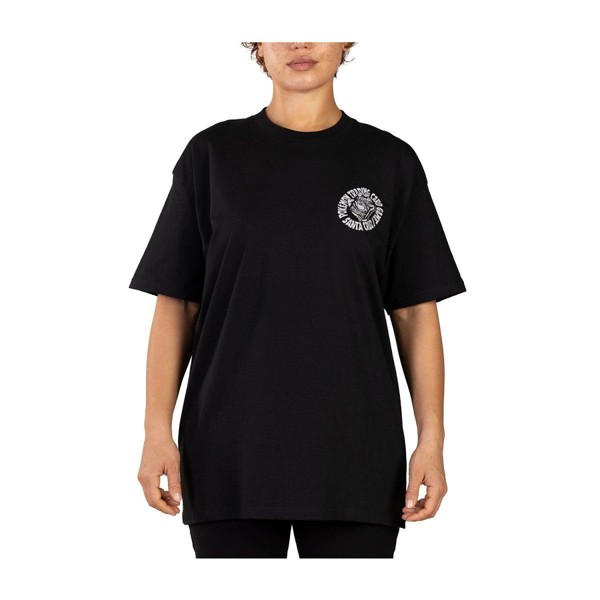 Santa Cruz Pokémon Screaming Hand Black T-Shirt