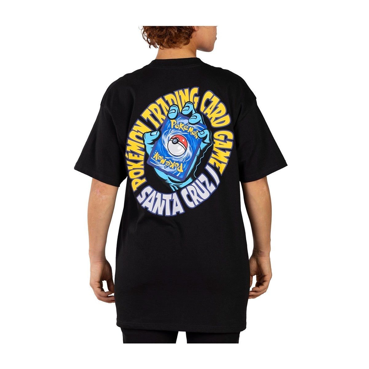 Santa Cruz Pokémon Screaming Hand Black T-Shirt