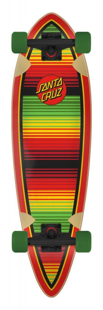 Santa Cruz Longboard complete Serape Dot Pintail