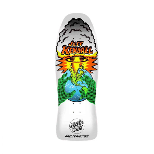 Santa Cruz Reissue Deck	Kendall End of the World	White / Multi	10 IN