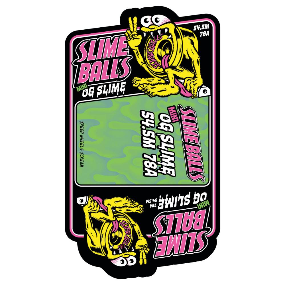 Slime Balls Wheels Jelly Fish Mini OG Slime 78a