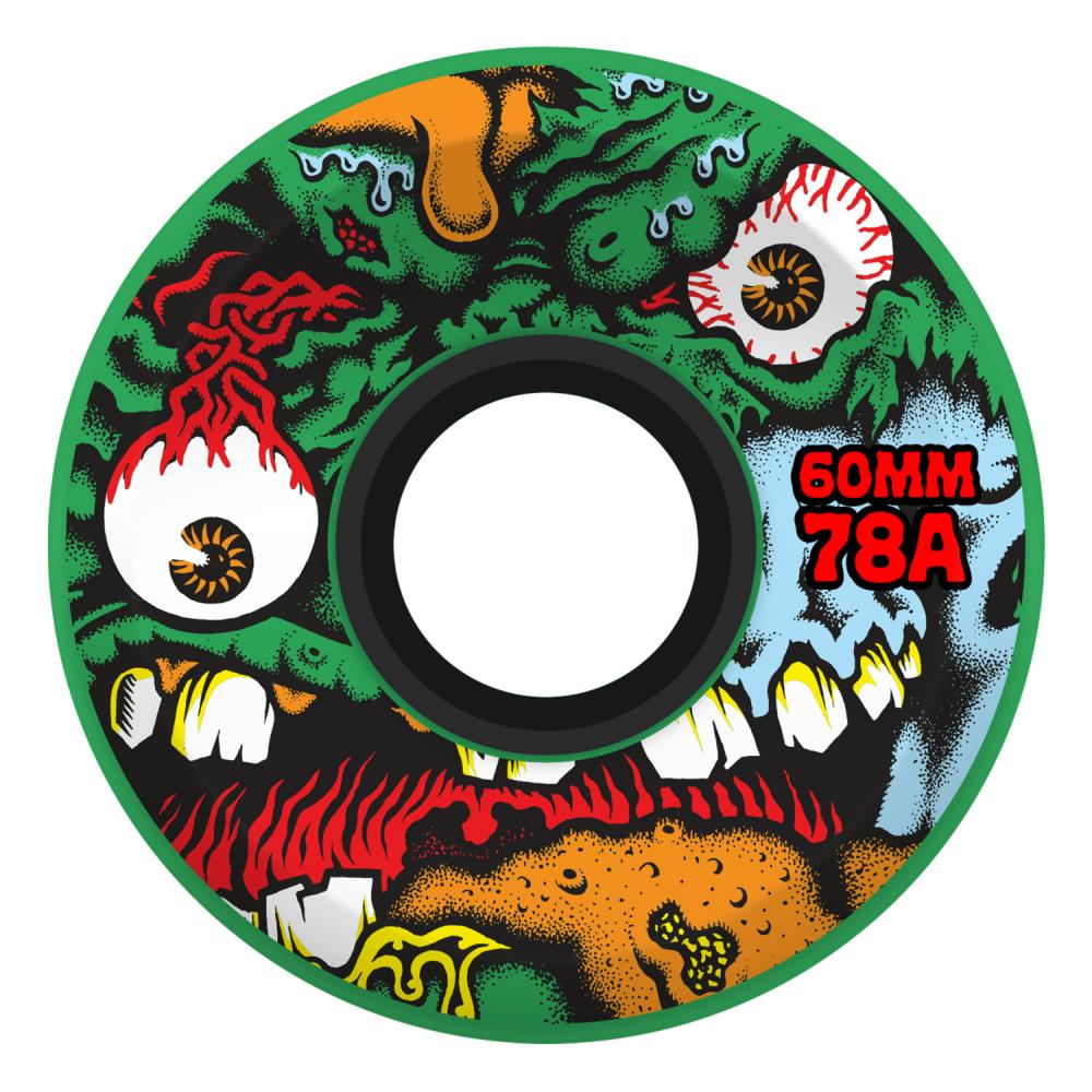 SlimeBalls Wheels Roskopp Face Two Reissue OG 78A	Green60 MM