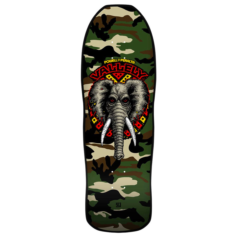 Powell-Peralta™ Mike Vallely • Elephant '09' • Camo 10" - Shape 163 FREE Grip tape and Hardware