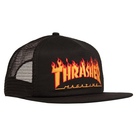 Thrasher Flame Mesh cap