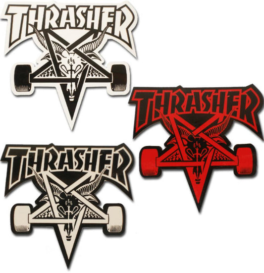 Thrasher Skategoat die cut sticker