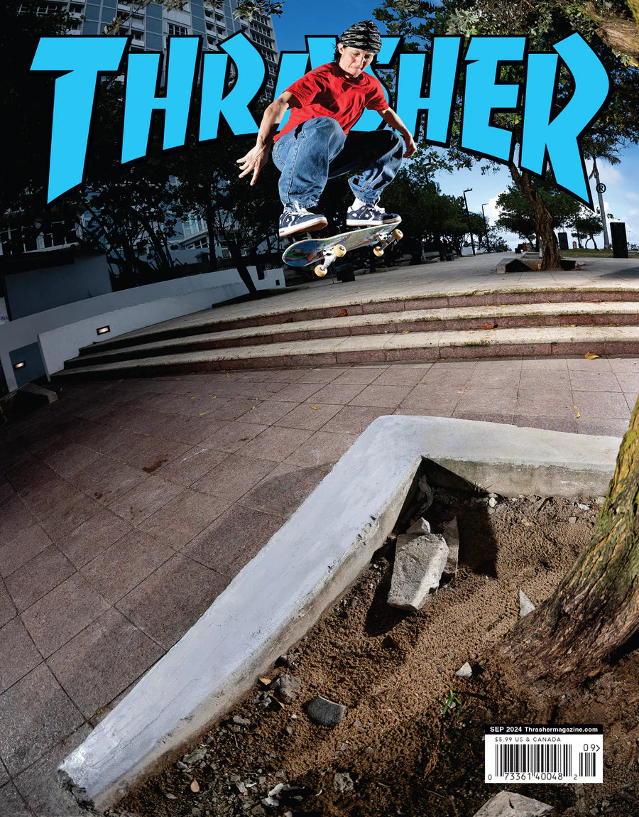 Thrasher magazines January 2024, February 2024, March 2024, April 2024, May 2024, June 2024