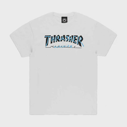 Thrasher T-shirt trademark white size Small